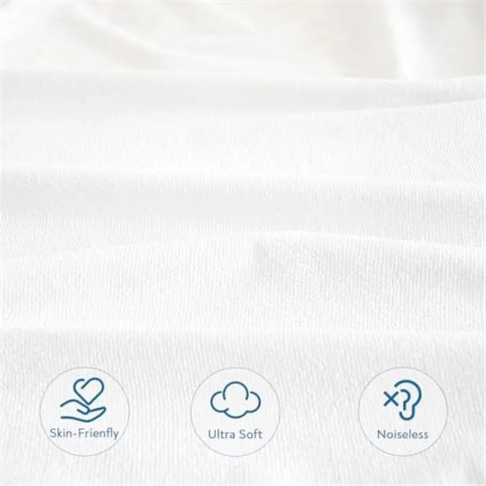Queen Waterproof Mattress Protector Terry Soft 18